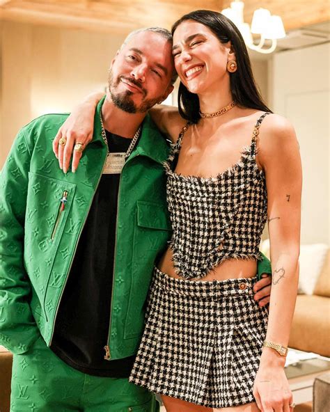 SPOTTED: J Balvin & Dua Lipa in Louis Vuitton & Versace